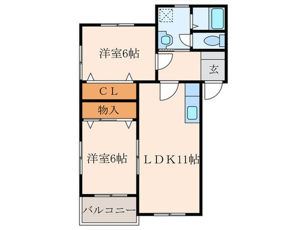 サンセールヒルの物件間取画像